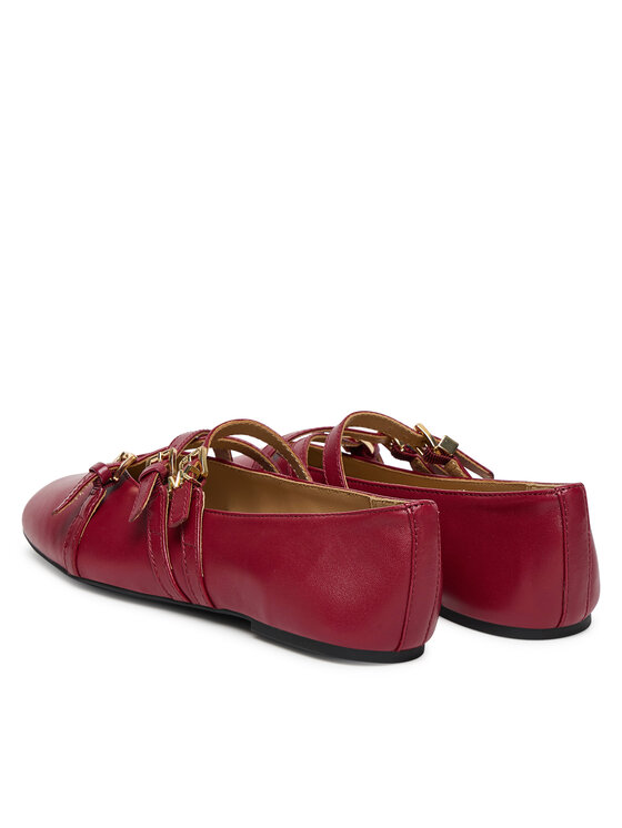 MICHAEL Michael Kors MICHAEL Michael Kors Ballerinas Indy 40T5IDFP2L Dunkelrot