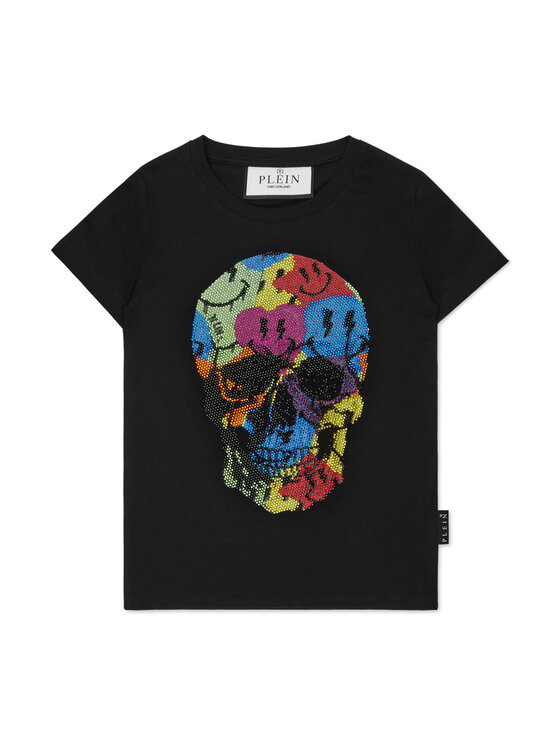 PHILIPP PLEIN PHILIPP PLEIN T-shirt 27817 Nero Regular Fit