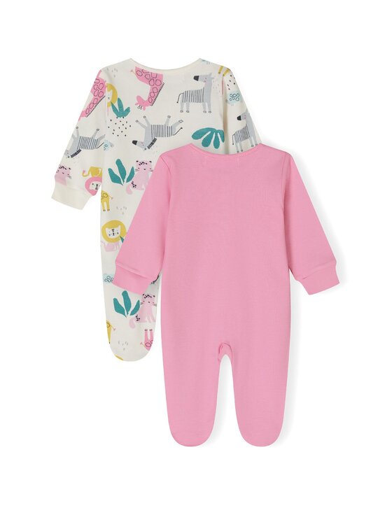 minoti minoti Komplet pajacy 24babypack26 Fioletowy