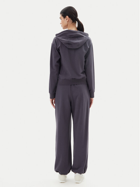 EA7 Emporio Armani EA7 Emporio Armani Tepláková souprava 7W000086 AF13135 U8115 Šedá Wide Leg