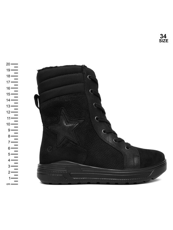 ECCO ECCO Hótaposó Urban Snowboarder 72238251094 Fekete