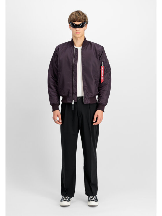 Alpha Industries Alpha Industries Kurtka bomber MA-1 VF 59 Vintage Fit Bomber Jacket Fioletowy Slim Fit