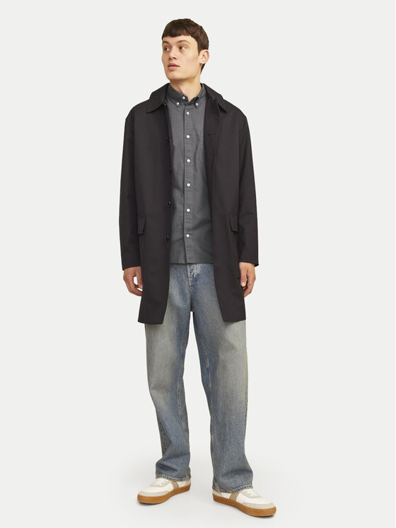 Jack&Jones Jack&Jones Πουκάμισο Brook 12192150 Γκρι Slim Fit