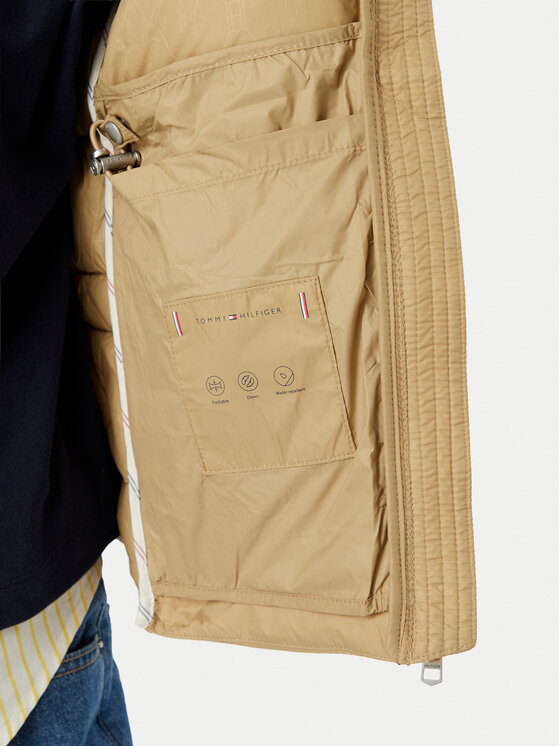 Tommy Hilfiger Tommy Hilfiger Prijelazna jakna WW0WW51094 Bež Regular Fit