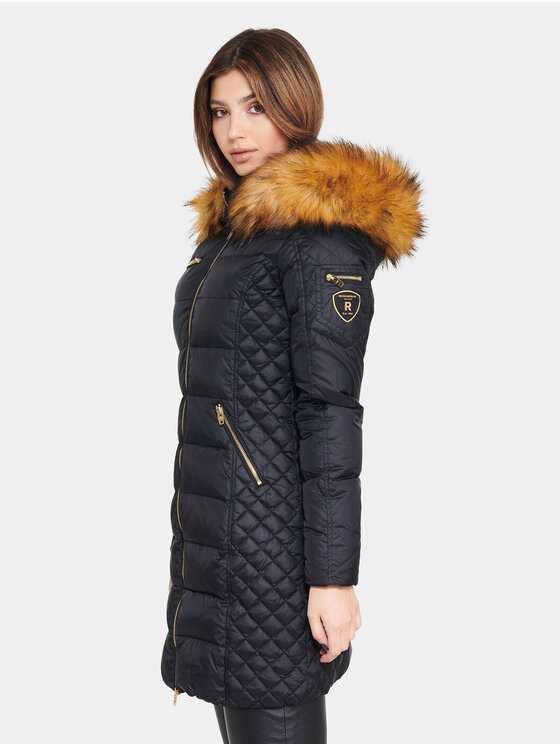 ROCKANDBLUE ROCKANDBLUE Zimní kabát CIARA Černá Slim Fit