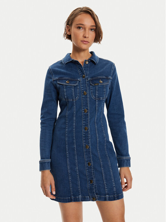 Lee Lee Farmer ruha Rider 112355125 Kék Slim Fit