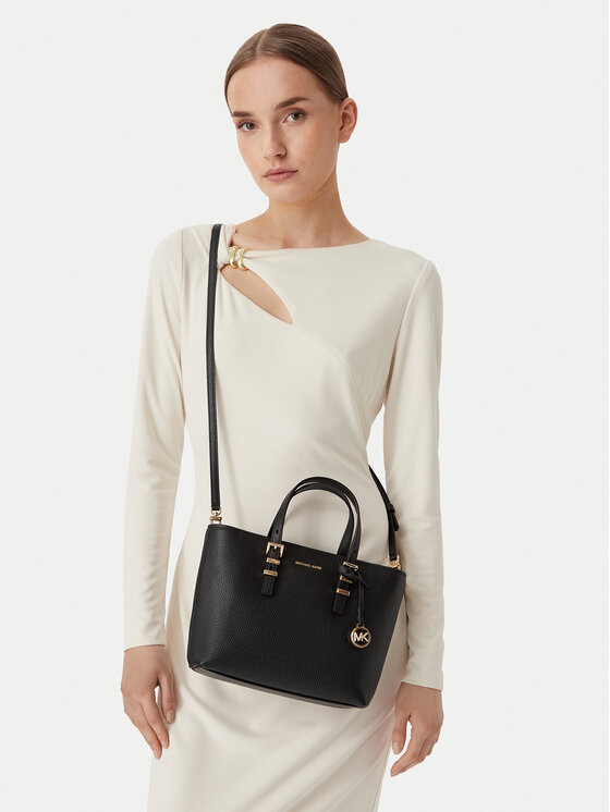 MICHAEL Michael Kors Ročna torba 32S6GQNC1L Črna