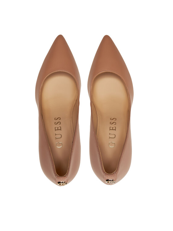 Guess Guess Γόβες Gabben FLTGAB LEA08 Μπεζ