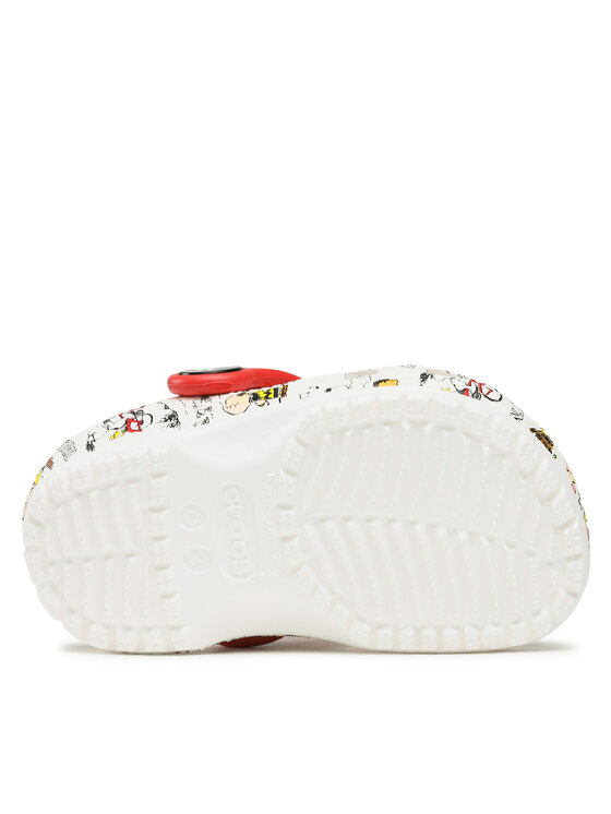Crocs Crocs Чехли Crocs Peanuts Classic Clog T 208631 Бял
