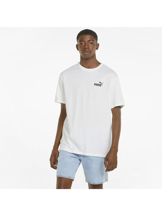 Puma Puma T-Shirt 671582 Biały Regular Fit