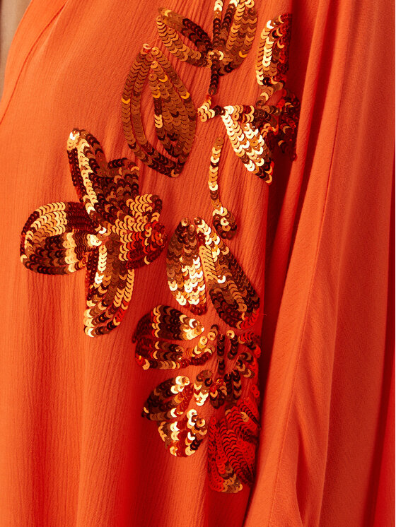 LOLA CASADEMUNT LOLA CASADEMUNT Krekla kleita LS2615008 Oranžs Oversize