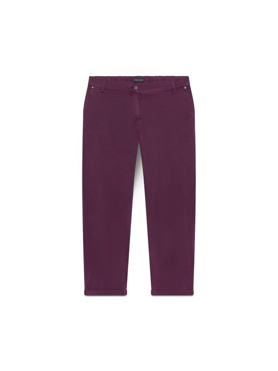 Fiorella Rubino Fiorella Rubino Pantaloni di tessuto P072T105469N029 Viola Regular Fit