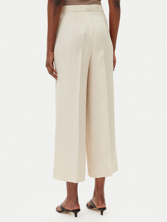 Marella Marella Culotte nadrág Elettra2 2515131241200 Ekru Regular Fit