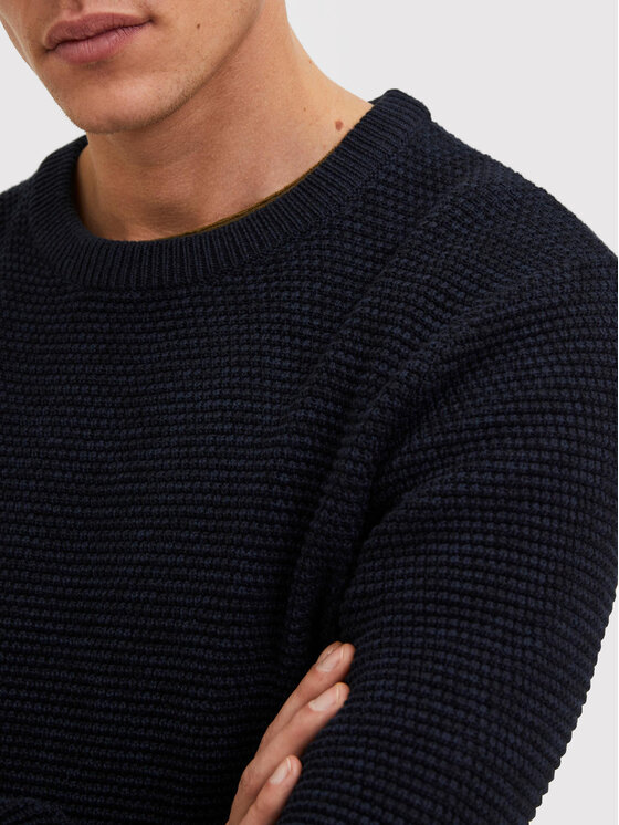Selected Homme Selected Homme Sweater Vince 16059390 Sötétkék Regular Fit