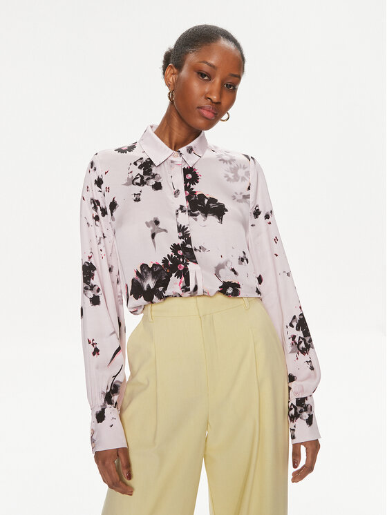 Bruuns Bazaar Bruuns Bazaar Srajca Naiva BBW3829 Roza Relaxed Fit