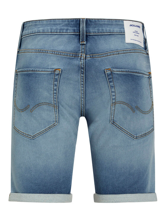 Jack & Jones Jack & Jones Džínsové šortky Rick 12269603 Modrá Regular Fit