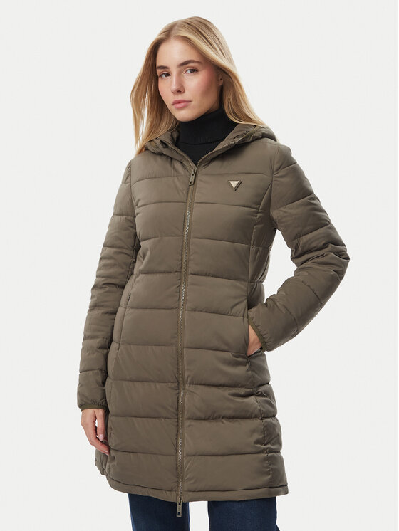 Guess Guess Зимно яке V4YL05 WF3X0 Каки Regular Fit