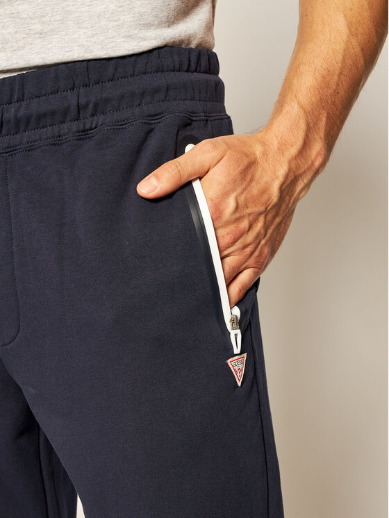 Guess Guess Παντελόνι φόρμας Adam M0YB37 K7ON0 Σκούρο μπλε Regular Fit