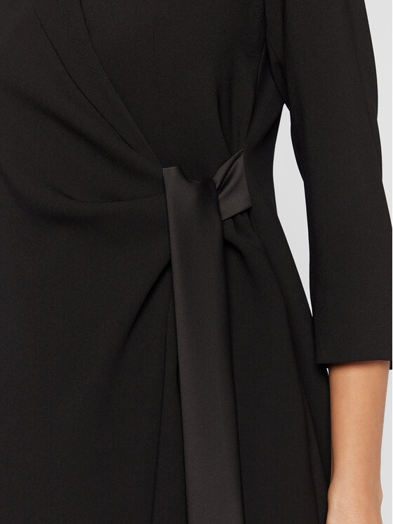 Marella Marella Rochie de zi Oleina 32260523 Negru Regular Fit