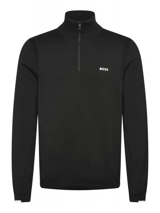 BOSS BOSS Svetr K_Ever 50541965 Černá Regular Fit