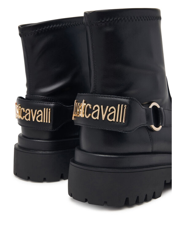 Just Cavalli Just Cavalli Μποτάκια 81RA3S81 ZSE90 Μαύρο