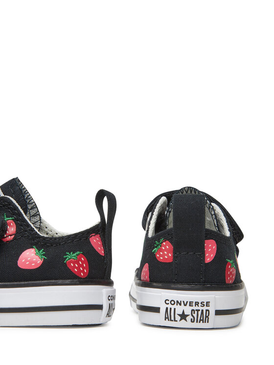 Converse Converse Кецове Chuck Taylor All Star Strawberries Easy-On A14929C Черен