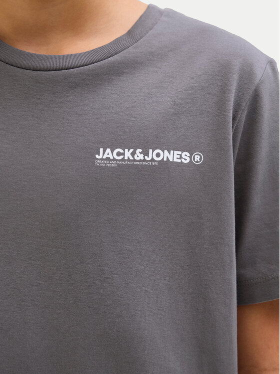 Jack & Jones Junior Jack & Jones Junior T-Shirt Hawaii 12269831 Szary Regular Fit