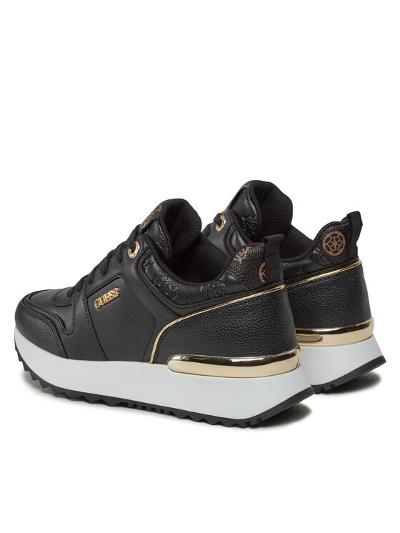 Guess Guess Sneakersy Kaddy FL8DDY ELE12 Czarny
