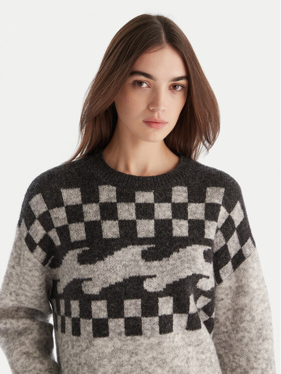 Billabong Billabong Пуловер Palm Forever EBJSW00133 Сив Regular Fit