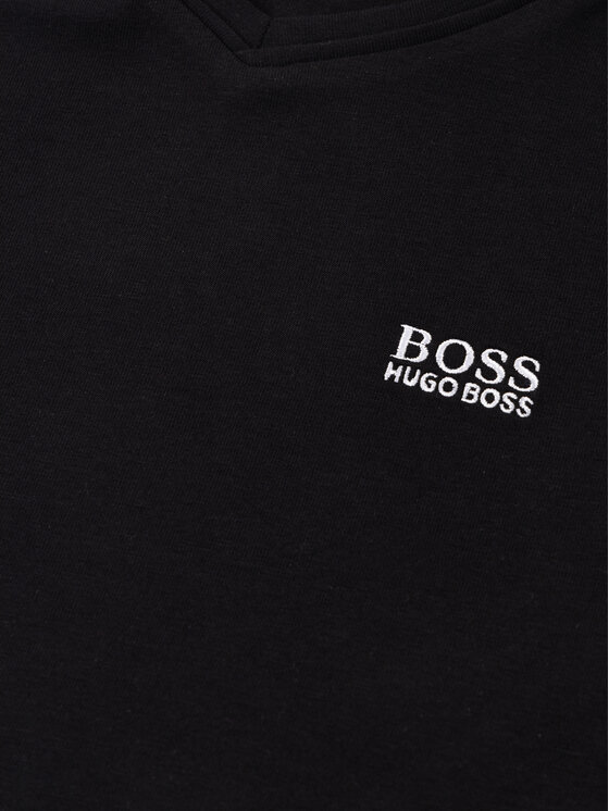 Boss Boss Tricou J25Z04 S Negru Slim Fit