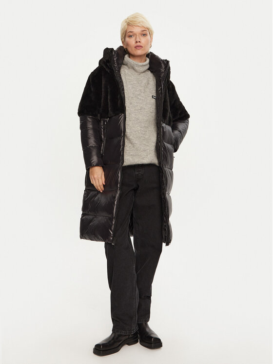 Blauer Blauer Μπουφάν χειμωνιάτικο 24WBLDK02556 Μαύρο Regular Fit
