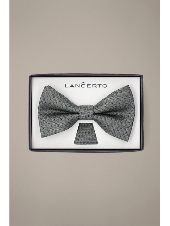 Lancerto Lancerto Komplet mucha i poszetka Mucha Zielona MU090126000019 Zielony