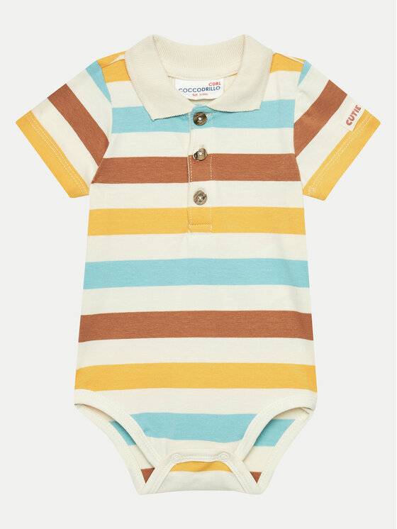 Coccodrillo Body da neonato WC4112501HBN Multicolore, taglia : 74