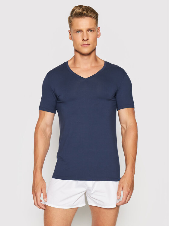 Hanro Tielko Superior 3089 Tmavomodrá Slim Fit