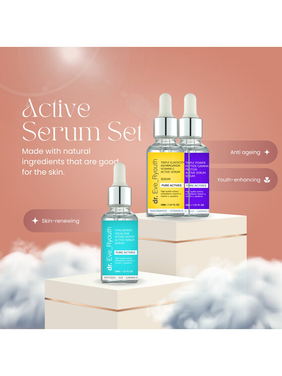 dr. Eve Ryouth dr. Eve Ryouth ErthSkin London z Kwasem Hialuronowym, Ashwagandhą i Peptydami Serum