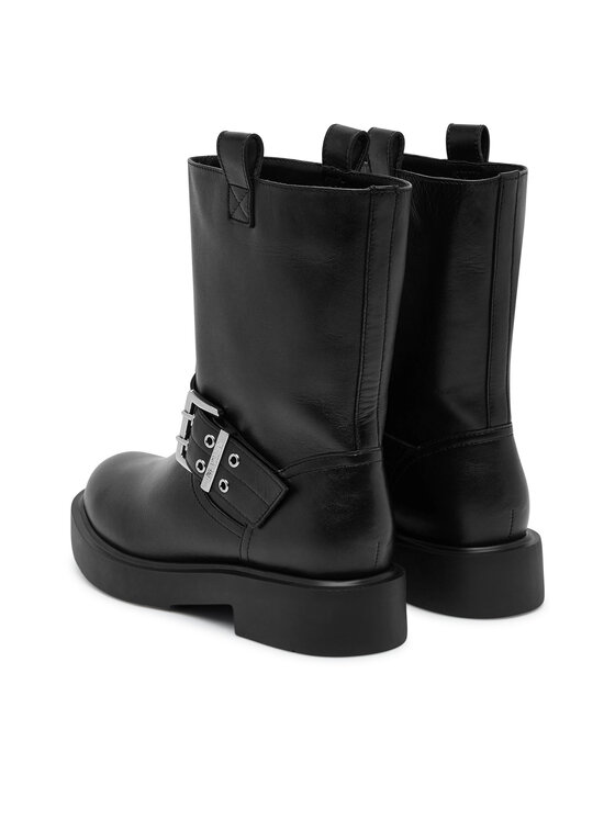 LOVE MOSCHINO LOVE MOSCHINO Polokozačky JA24064G1NIA000A35 Černá