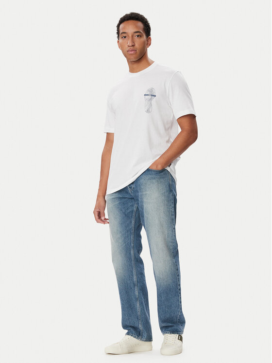 BOSS BOSS T-Shirt 50571291 Biały Regular Fit