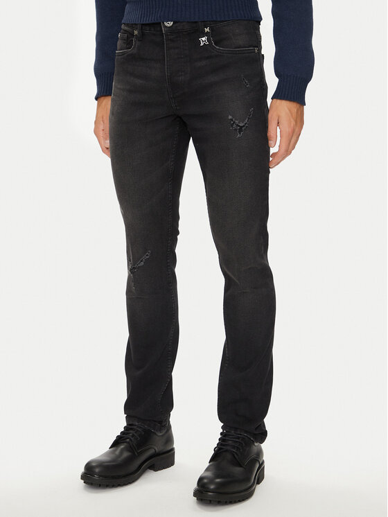 Richmond X Richmond X Traperice Simov UMA24189JE Crna Slim Fit