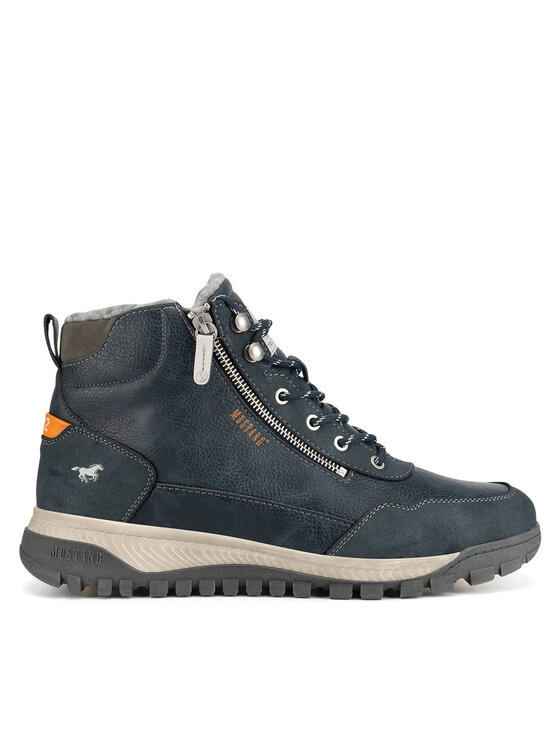 Mustang Mustang Schnürschuhe 4202-601 Dunkelblau