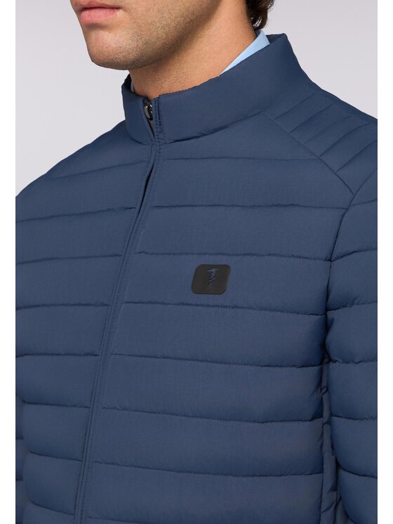 Trussardi Trussardi Giubbotto piumino F005M000010N034 Celeste Regular Fit