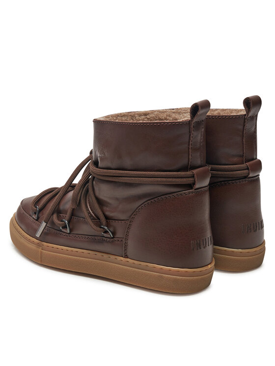 Inuikii Inuikii Čizme za snijeg Full Leather 55102-087 Smeđa