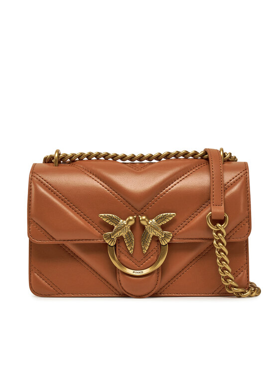 PINKO Kabelka Love One Mini Light 104550 A26Z Hnedá