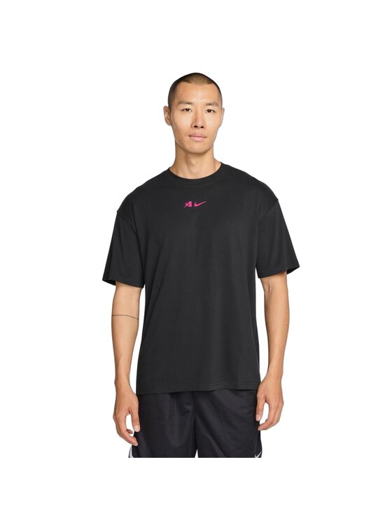 Nike Nike T-Shirt AW U NK DF AJA AIRBRUSH TEE Czarny Regular Fit