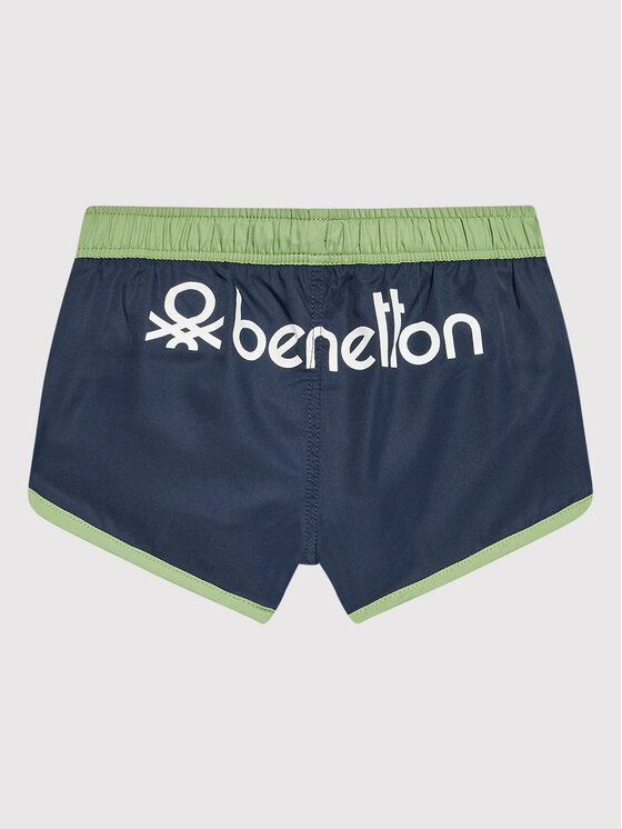 United Colors Of Benetton United Colors Of Benetton Szorty kąpielowe 5CTG0X008 Granatowy Regular Fit