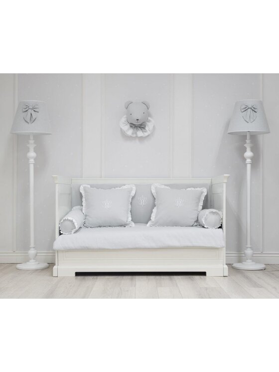 Caramella Caramella Poduszka dekoracyjna Pure Grey duża Szary