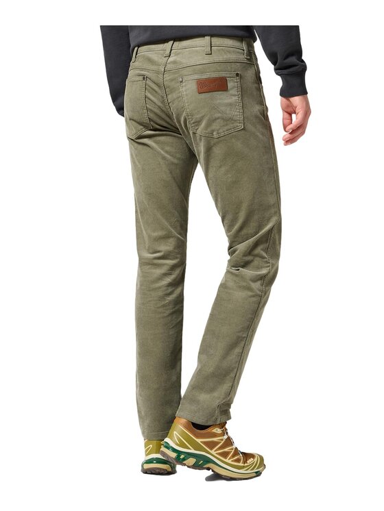 Wrangler Wrangler Pantaloni di tessuto 112356861 Verde Regular Fit