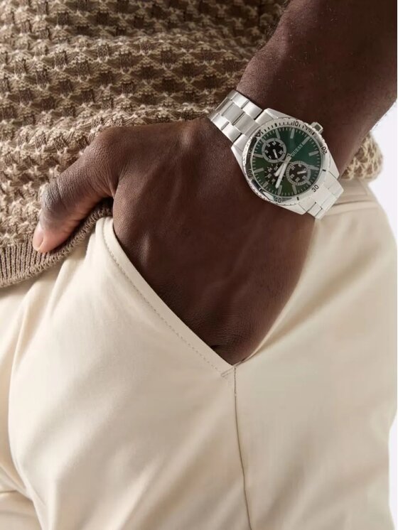 Guess Guess Zegarek GW1061G1 Srebrny
