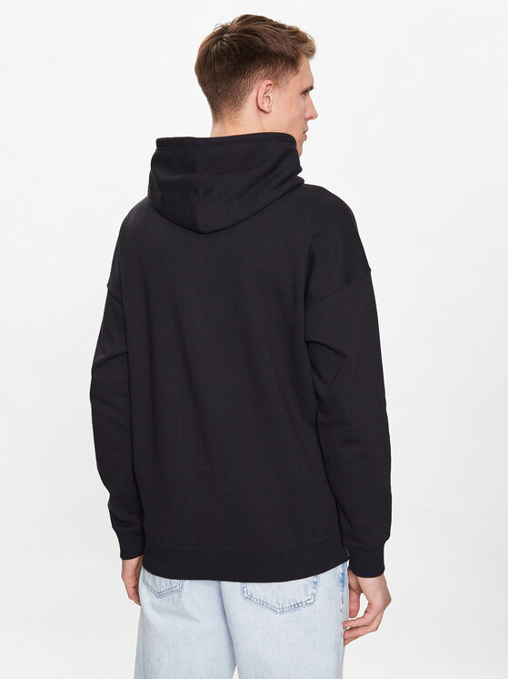 Felpa 218516 Nero Regular Fit