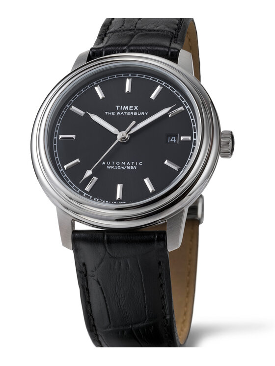 Timex Timex Zegarek TW2Y23000 Czarny