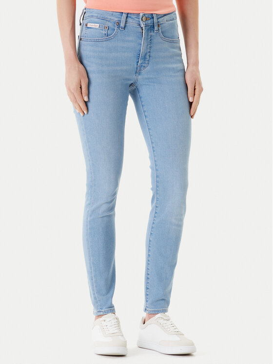 Calvin Klein Jeans Damskie Jeansy, rozmiar 30/RG, Niebieskie, LV047C776G